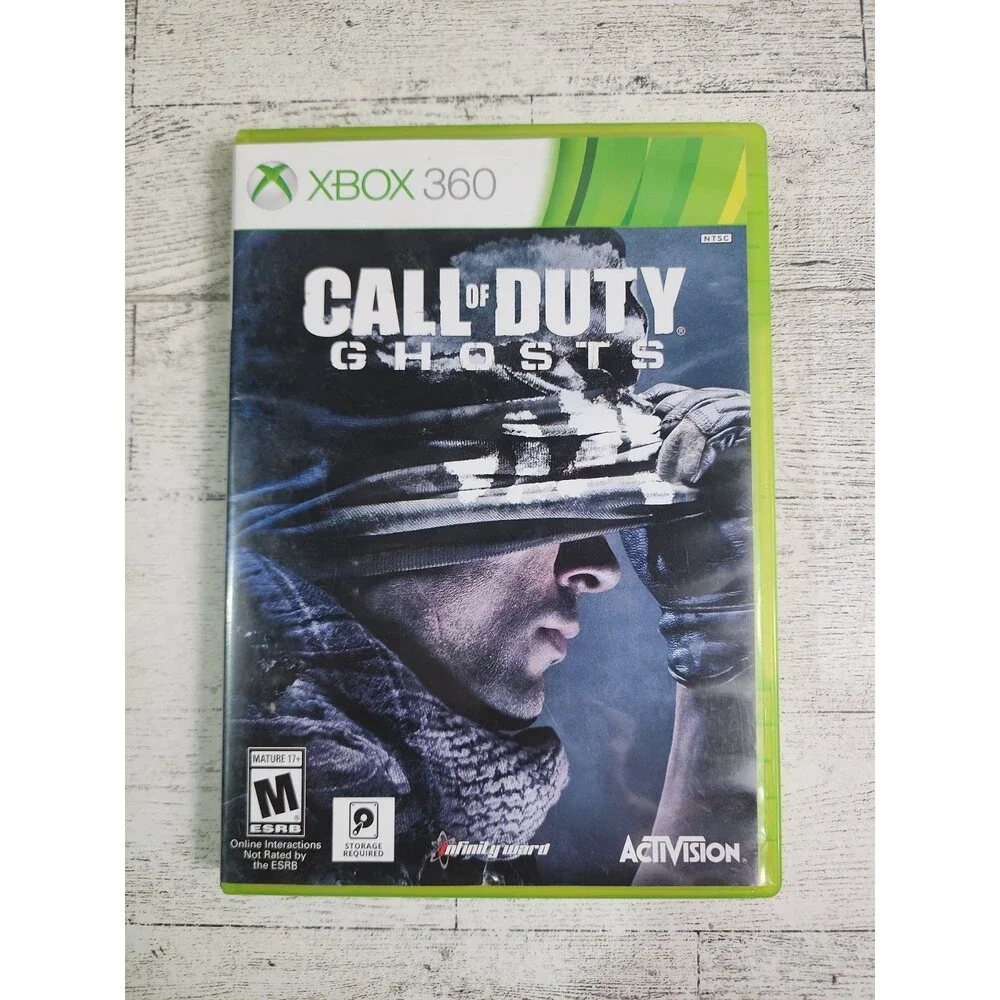 Xbox 360 Call of Duty: Ghosts (Microsoft; 2013) 2 Disc Set Video Game